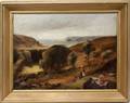 122235 JOSEPH MELLOR OIL ON CANVAS YORKSHIRE COAST