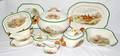 121321 SPODE THE HUNT PORCELAIN DINNER SERVICE 72