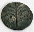112298 JEWISH BRONZE COIN PERIOD OF THE ZEALOTS