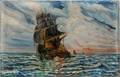 102306 AUGUSTUS LAVINCI WILLIAMS OIL SHIP AT SEA