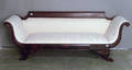 Empire style mahogany sofa