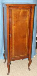 122393 WALNUT CABINET H 60 L 23 D 19