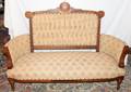 111430 EASTLAKE WALNUT SETTEE C 1890