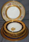 110319 LIMOGES PORCELAIN PLATES PLUS ONE OTHER 7