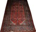 121418 HAMADAN ANTIQUE ORIENTAL RUG 6 8 X 4 5
