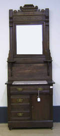Victorian marble top dresser