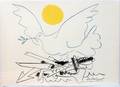 112388 PICASSO COLOR LITHO DOVE OF PEACE