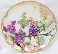 111488 HAVILAND HANDPAINTED PORCELAIN CHOP PLATE