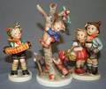 110400 HUMMEL HAND PAINTED PORCELAIN FIGURINES