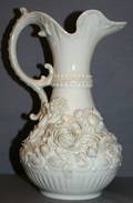 110398 BELLEEK PORCELAIN PITCHER H 9