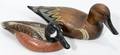 110372 CARVED WALNUT DUCK DECOYS HAND PAINTED