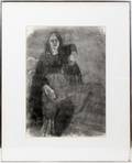 122366 KIM KETTER CHARCOAL ON PAPER 24 14 X 17 12