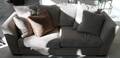 120297 ARHAUS FURNITURE UPHOLSTERED SOFA CONTEMPORARY