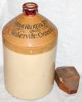 121507 HIRAM WALKER  SONS 2GALLON WHISKEY JUG