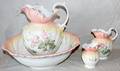 121500 ANTIQUE DEMI PORCELAIN WASH SET FIVE PIECES