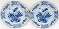 112412 DELFT BLUE  WHITE PLATES 18THC DIA 10