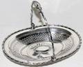 111506 SHEFFIELD PLATE RETICULATED BASKET C 1900
