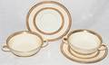 111500 G JONES  SONS CRESCENT IVORY SOUP BOWLS