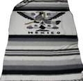 110435 MEXICAN HAND MADE WOOL BLANKET L 84 X 52