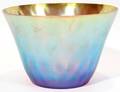 122398 ART GLASS BOWL H 4 12 DIA 7