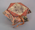 Fabric covered hexagonal sewing box