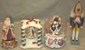 122512 CHRISTOPHER RADKO 3 PIECE CHRISTMAS GROUPING