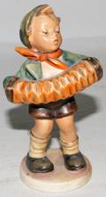 111558 HUMMEL BISQUE FIGURE ACCORDION BOY H 5