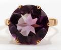 122452 55CT AMETHYST GOLD RING