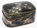 122437 CHINESE CLOISONN BOX 19TH C H 2 14