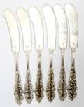 121523 GORHAM LUXEMBOURG STERLING BUTTER SPREADERS