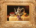 121568 ANATOL OIL PAINTING 16 X 20 STILL LIFE