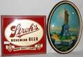 111618 STROHS BEER SIGN  PIC OF STATUE OF LIBERTY