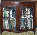111611 MAHOGANY TWOSHELF BOOKCASE C 1940 H 41