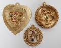 121558 14KT GOLD CHARMS THREE