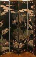 120513 ORIENTAL FOLDING SCREEN H 85 W 72