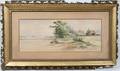 122585 ROBERTSON BRITISH WATERCOLOR  GOUACHE 1896