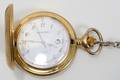 121633 MAJESTRON QUARTZ GOLD FILLED POCKET WATCH