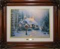 112529 THOMAS KINCADE PRINT STONEHEARTH HUTCH