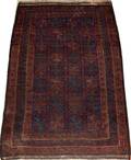 121612 BALUCHISTAN ANTIQUE ORIENTAL RUG 4 3 X 2 9