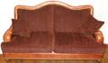 121596 PEARSON LEATHER  FABRIC SOFA L 78 D 30