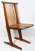 122024 GEORGE NAKASHIMA WALNUT CONOID CHAIR