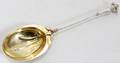 121025 AMERICAN SILVER  VERMEIL BERRY SERVING SPOON