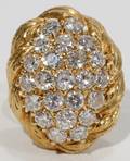 121061 18KT YELLOW GOLD  200CT DIAMOND TW RING