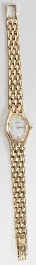 120016 MOVADO SWISS LADIES 14K WRIST WATCH  BAND