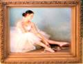 120008 RICHI ALLEN OIL ON CANVAS BALLERINA