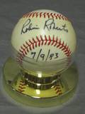 120048 AUTOGRAPHED BASEBALLS HOF PITCHERS BOB FELLER