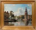 112019 CORNELIS VREEDENBURGH OIL ON CANVAS AMSTERDAM