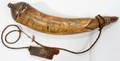 112010 AMERICAN POWDER HORN C 1780 L 13 14