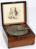 111066 GERMAN KALLIOPE DISC MUSIC BOX C 1900 H 7