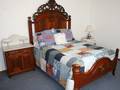 110009 VICTORIAN WALNUT BEDROOM SET C1869 3 PCS